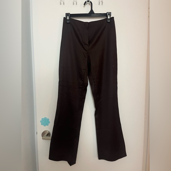 Vintage women’s brown wide legged pants (Size: 4/6 or S/M) - Picture 1 of 15